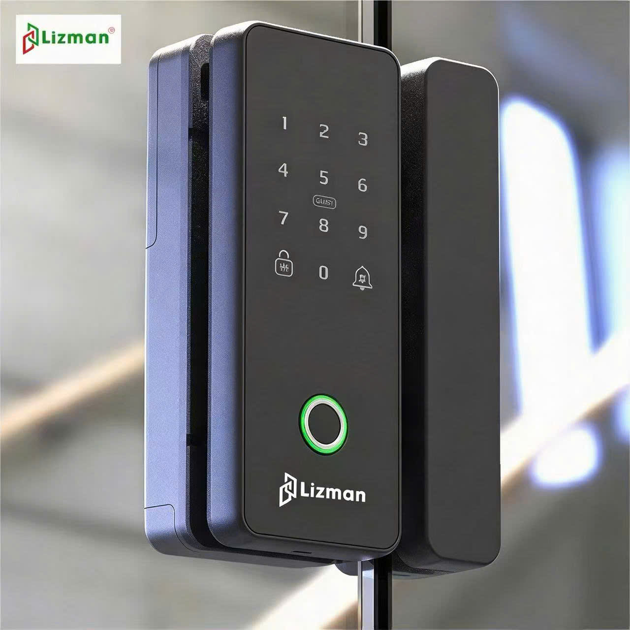 Khóa Vân Tay Cửa Kính Cường Lực Lizman G3